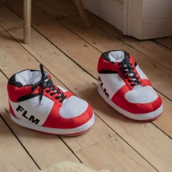 Red Sneaker Slippers