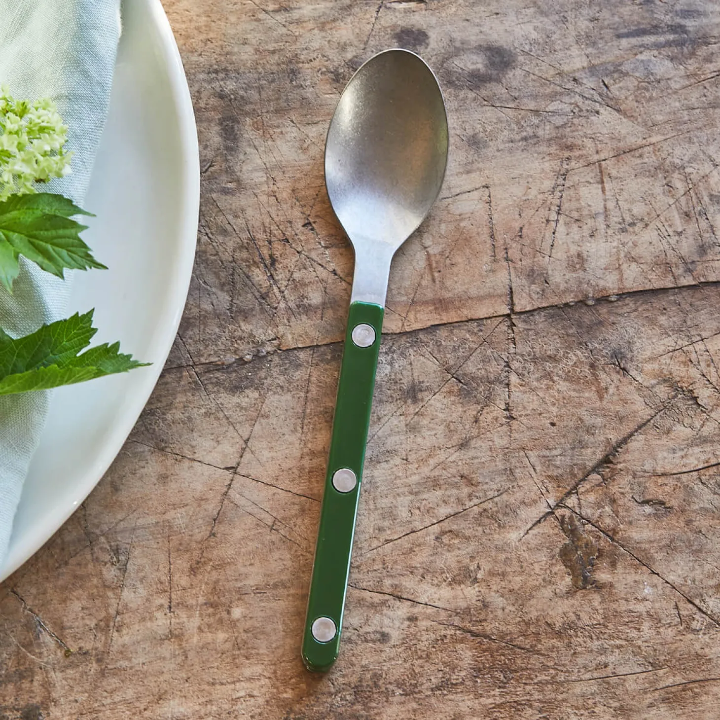 Reid Dark Green Cutlery Collection