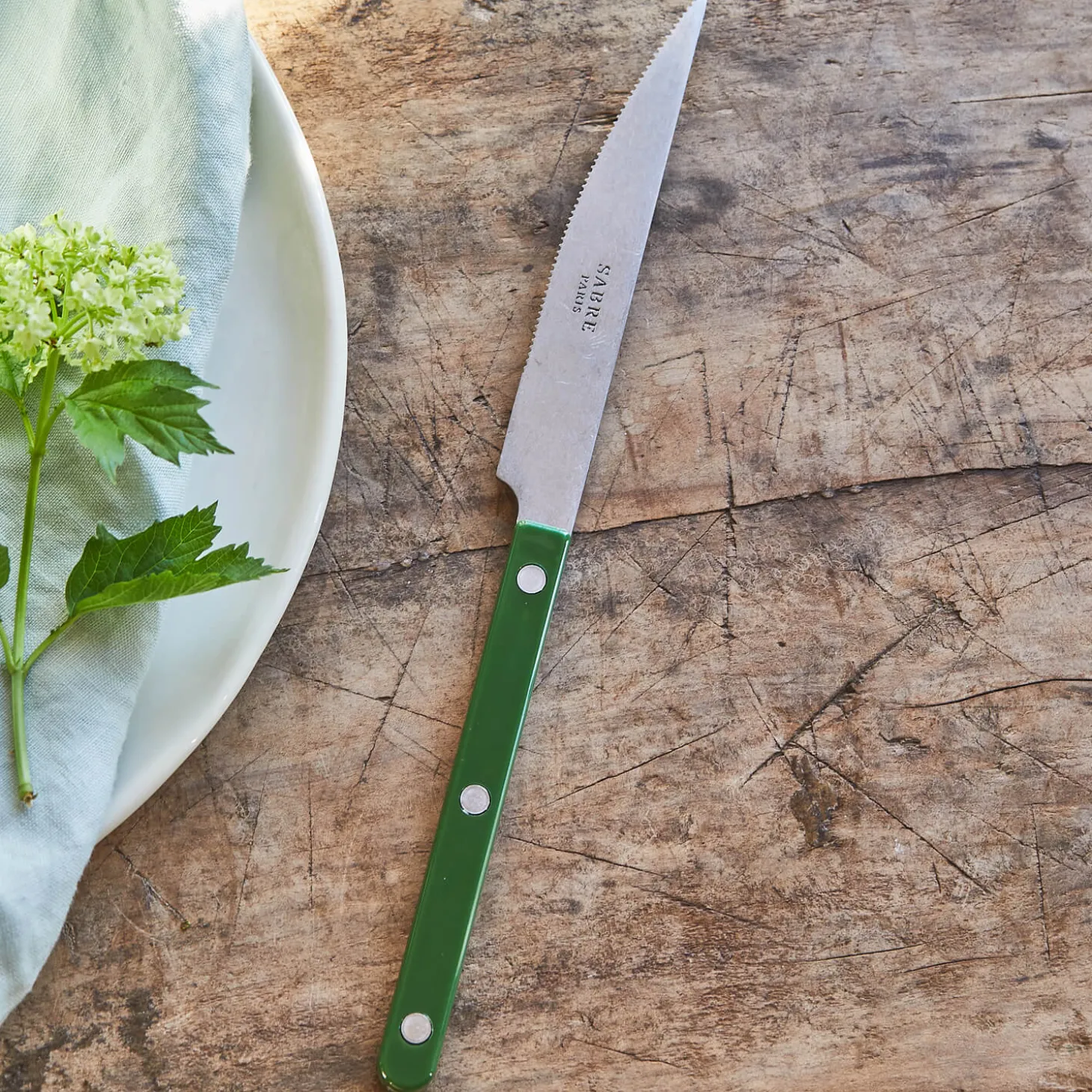 Reid Dark Green Cutlery Collection