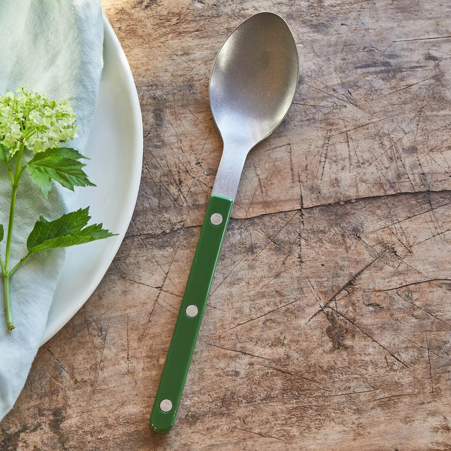 Reid Dark Green Cutlery Collection