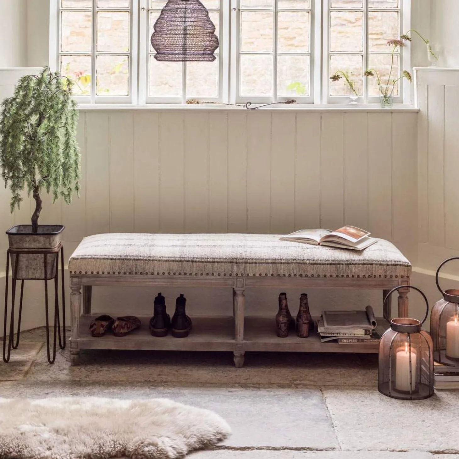 Renée Upholstered Bench