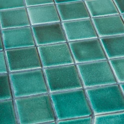 Rhia Green Tile Side Table