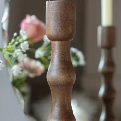 Rico Wooden Candle Holder