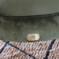 Rigby Moss Green Velvet Chair