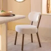 Rigby White Bouclé Chair