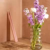 Ringed Speckled Glass Vase