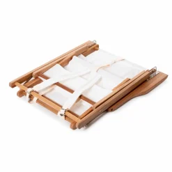 Riviera White Deck Chair