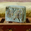 Romy Embroidered Velvet Wash Bag