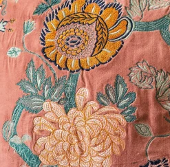 Rosalind Embroidered Square Cushions