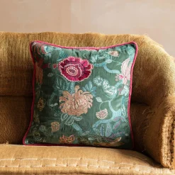 Rosalind Embroidered Square Cushions