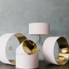 Rose Blush Cotton Lamp Shades