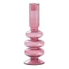 Rose Pink Bubble Candle Holder