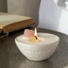 Rose Quartz Natural Wax Candle