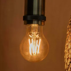 Round Amber LED E27 Bulb