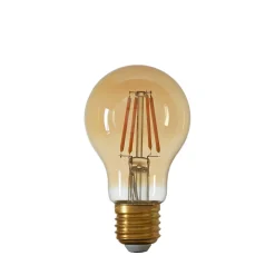 Round Amber LED E27 Bulb