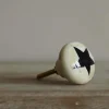 Round Bone Star Knob