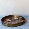 Round Marble Effect Tray