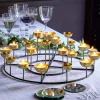 Round Multi Tea Light Holder