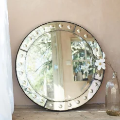 Round Venetian Mirror