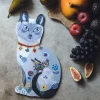 Russian Cat Serving Board