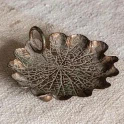 Rustic Leaf Candle Holder
