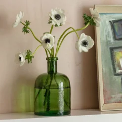 Rustic Recycled Glass Bud Vases