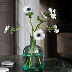 Rustic Recycled Glass Bud Vases