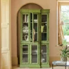 Saba Green Cabinet