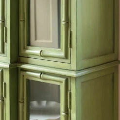 Saba Green Cabinet