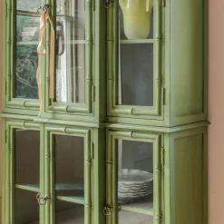 Saba Green Cabinet