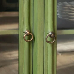 Saba Green Cabinet