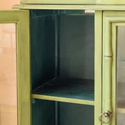 Saba Green Cabinet