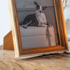 Sagwaan Wood and Bone Photo Frames