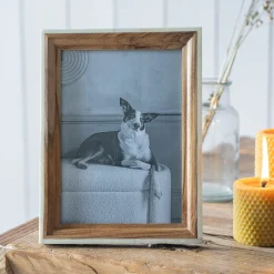 Sagwaan Wood and Bone Photo Frames
