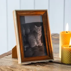 Sagwaan Wood and Bone Photo Frames