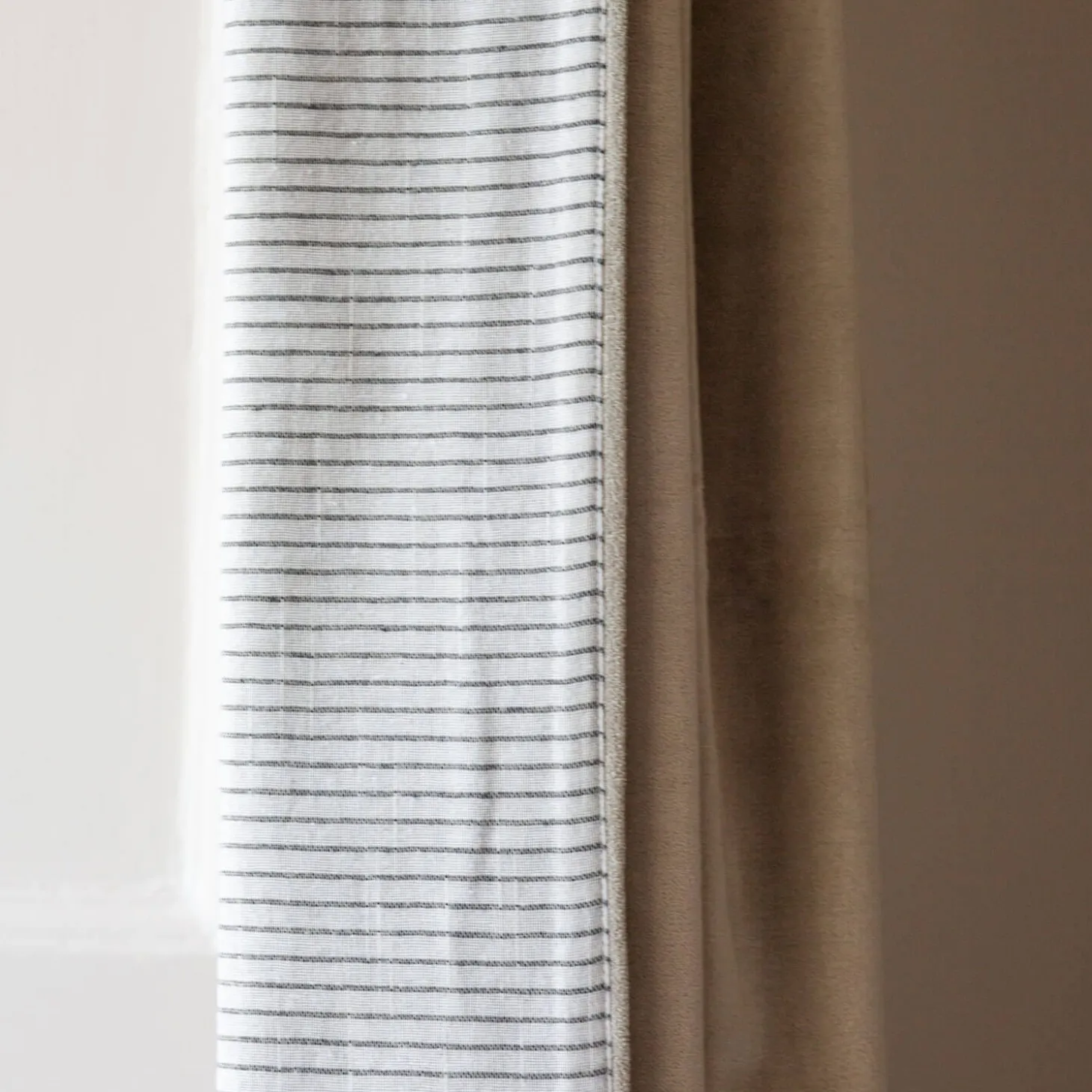 Sand Velvet Single Curtains