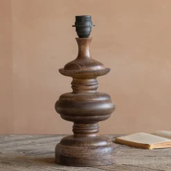 Sanders Walnut Table Lamp
