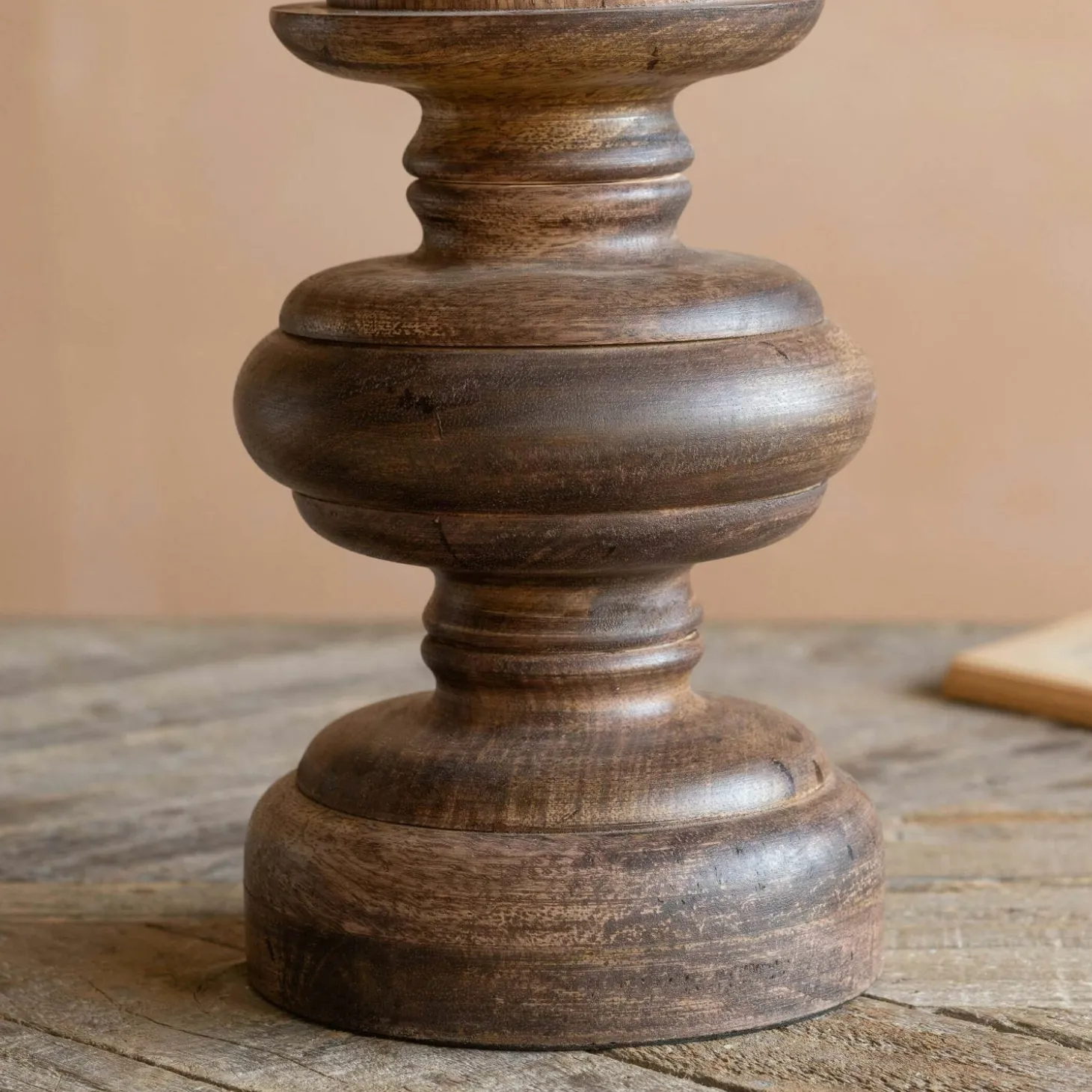Sanders Walnut Table Lamp