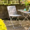 Seigle White Balcony Chair