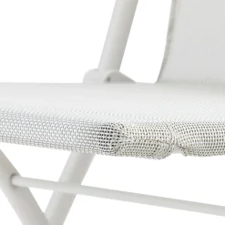 Seigle White Balcony Chair