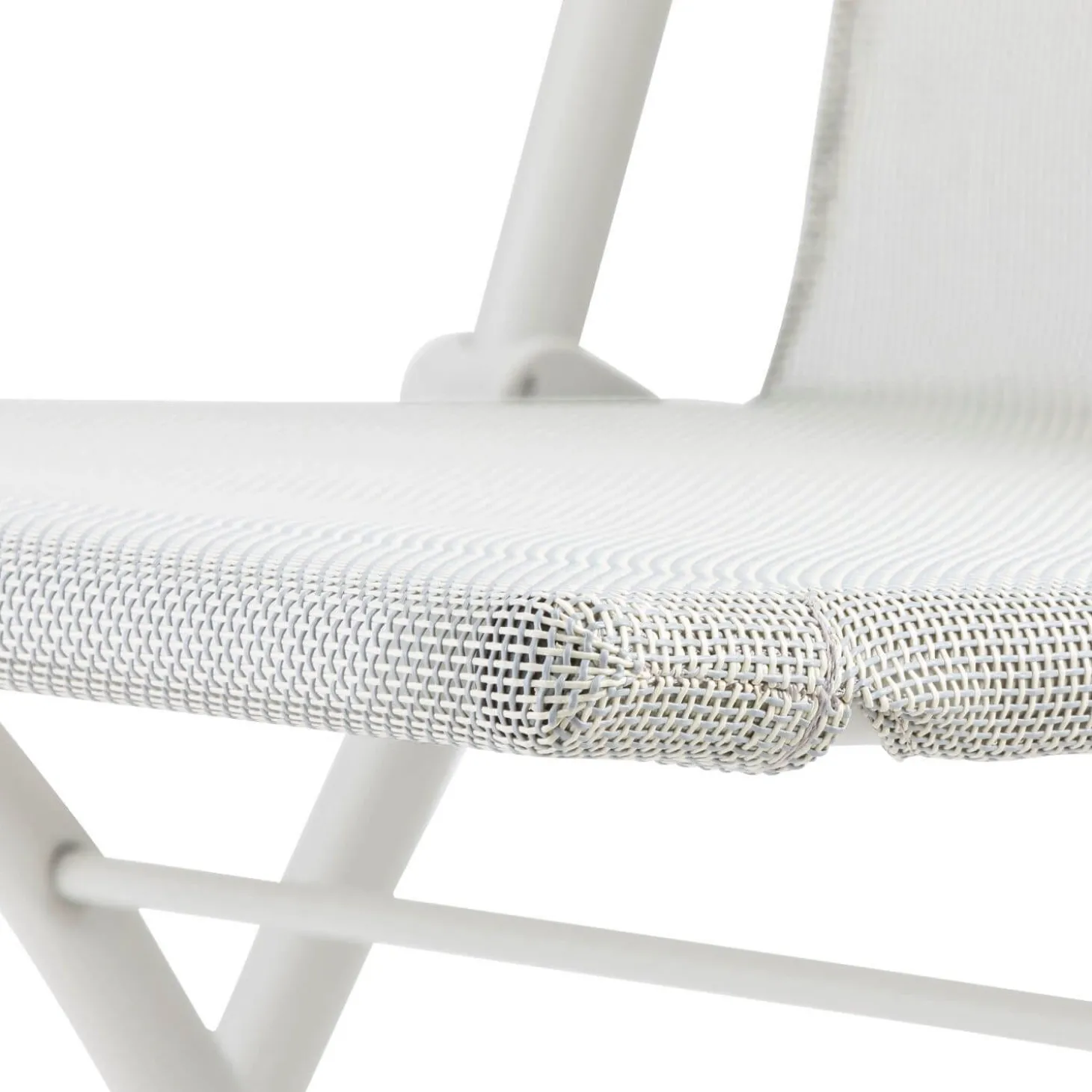 Seigle White Balcony Chair