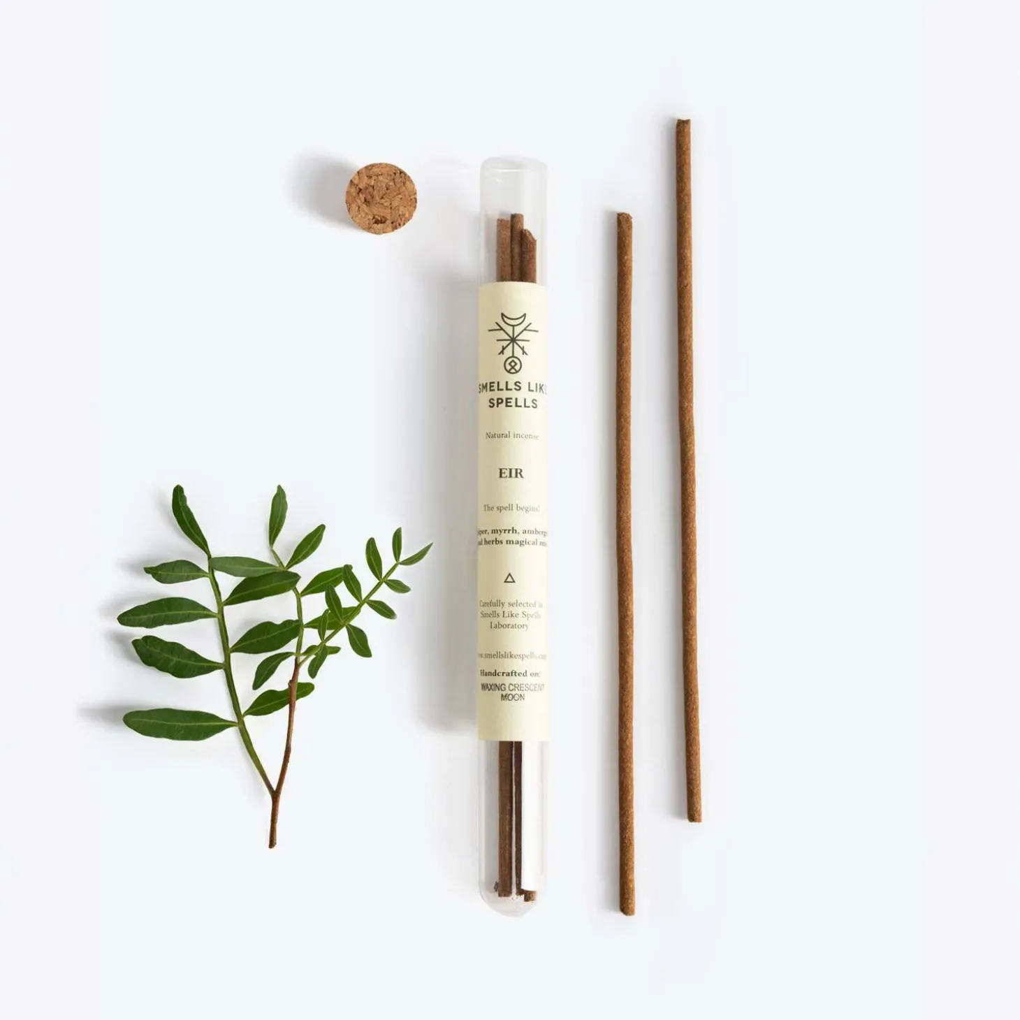 Set of Five Eir Juniper, Myrrh and Ambergris Natural Incense