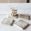 Set of Four Gypsophilia Coasters