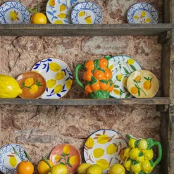 Set of Four Multi Lemons Plates