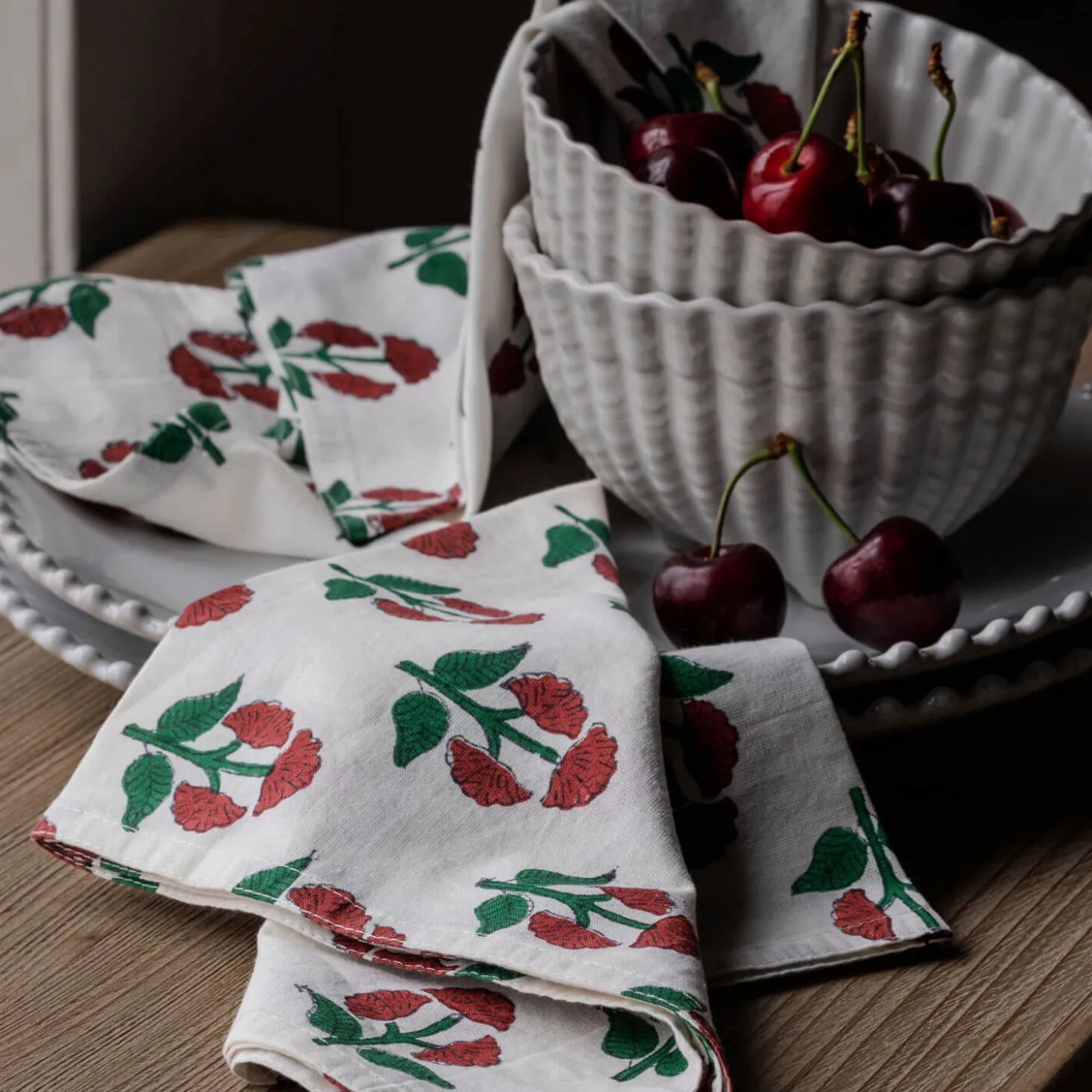 Set of Four Ooty Napkins