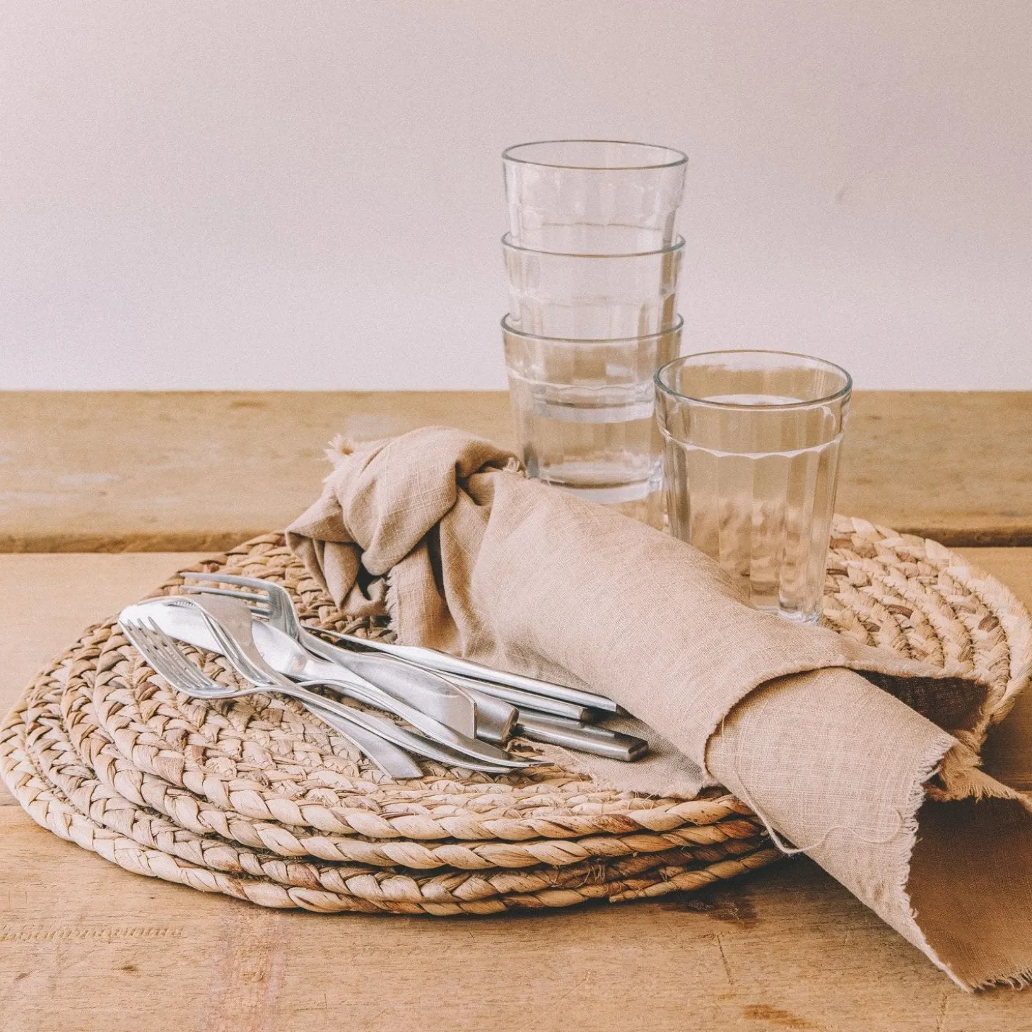 Set of Four Seagrass Placemats
