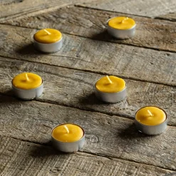 Set of Six Beeswax Tealights