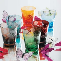Set of Six Blossom Glasses