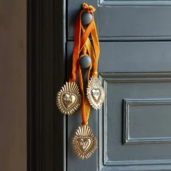 Set of Three Hanging Hearts