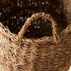 Set of Three Seagrass Baskets